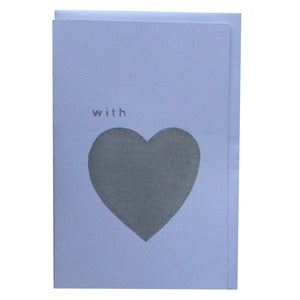 Image of card - with love