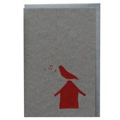 Image of card - bird house