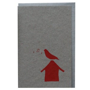 Image of card - bird house