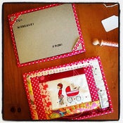Image of patchwork postcard