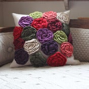 Image of Melanie Porter: Knitted cushion - Bea