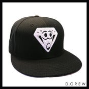 Image of D.CREW Fitted - Black & White