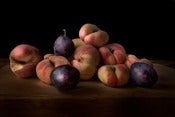 Image of Donut peaches and Prune plums