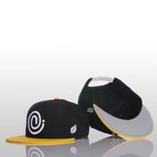 Image of C Symbol Snapback - Yellow/Black