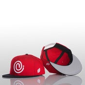 Image of C Symbol Snapback - Black/Red
