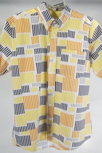 Cotton Printed Stripe Orange by Loden Dager