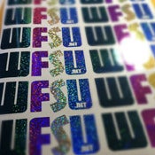 Image of WFSU Logo Stickers