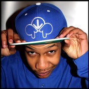 Image of 2 FINGERSDOWN [ROYAL BLUE CROWNS]