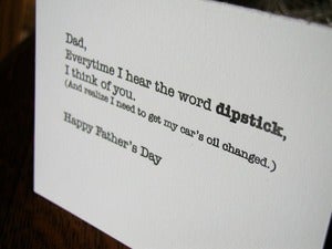 Image of Dipstick Father's Day
