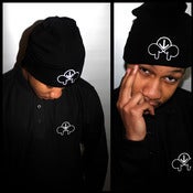 Image of 2FINGERSDOWN - BLACK [POLO & BEANIE SET]