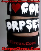Image of Corpse Circus Silicone Wristbands