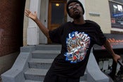 Image of #lobcity black tee shirt 