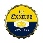 Image of THE EXXTRAS - Imported (Button)