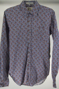 Cotton Printed Paisley Blue by Loden Dager