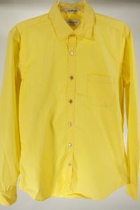 Fine Cotton Shirt Yellow by Loden Dager