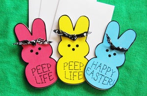 Image of Oh Strumpets Peep Life Greeting Cards