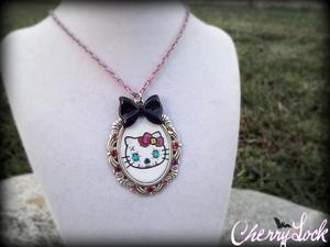 Image of Sugar Skull Kitty Pendant