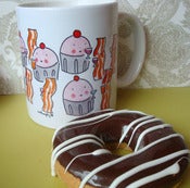 Image of Mugs: Bacon Cupcake Party!