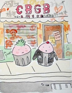 Image of PRINT: 8x10 Cupcakes at CBGB in NYC