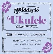 Image of D'Addario T2 Titanium Concert Ukulele Strings