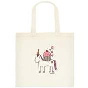 Image of Tote Bags: Magical Unicorn and Cupcake Tote Bag