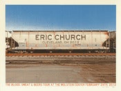 Image of Eric Church Cleveland 2012 Poster