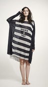 Image of SS2012: Oversized silky jersey dress "HOPE".