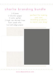 Image of charlie branding bundle