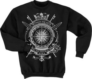 Image of Arcade X XCVB - Deep Blue Devil Sweater - Black