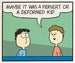 Image of E.T./Garfield Mash-up Print