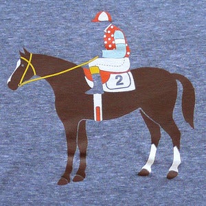 Image of Horse and Jockey T-Shirt