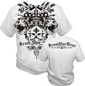 Image of Drum Star Wear "Live To Drum" tee shirt (DST-016) White*NEW*