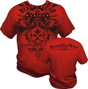Image of Drum Star Wear "Live To Drum" tee shirt (DST-016) Red*NEW*
