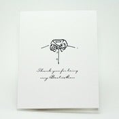 Image of "Tuxedo" Thank You For Being My Groomsmen Cards