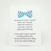 Image of Ring Bearer Thank You Card