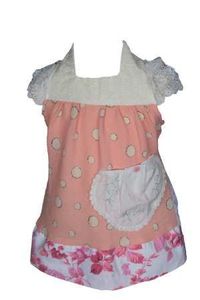 Image of Vintage antique baby dress/top/ tunic 6 months to 3 years