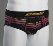 Image of Black and Pink Plaid - Low Rise Brief