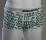 Image of Green Houndstooth - Low Rise Trunk