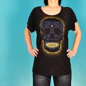 Image of SKULL raglan sleeve flowy ToP