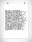 Image of Running Crowd - Signed  Print