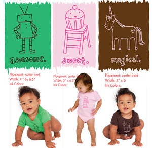 Image of "Awesome" Onesie