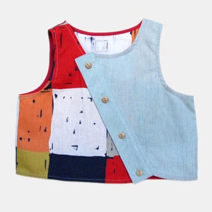 Image of Tabby Crop Top - Twill 
