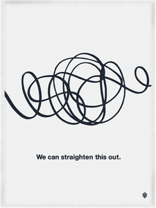 Image of Straighten Print