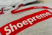 Image of Shoepreme Hoody - Grey/Red