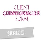 Image of Senior Questionnaire Form