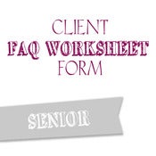 Image of Senior FAQ Worksheet Form