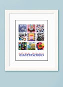 Image of Children's Artwork Display—large poster-9 works of art