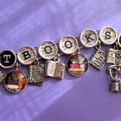 Image of Got Books Charm Bracelet Reading Themed Jewelry