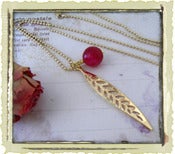 Jewelry: "Lauren" in Fuchsia