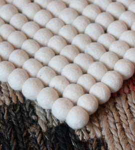 Image of Ivory Felt Trivet